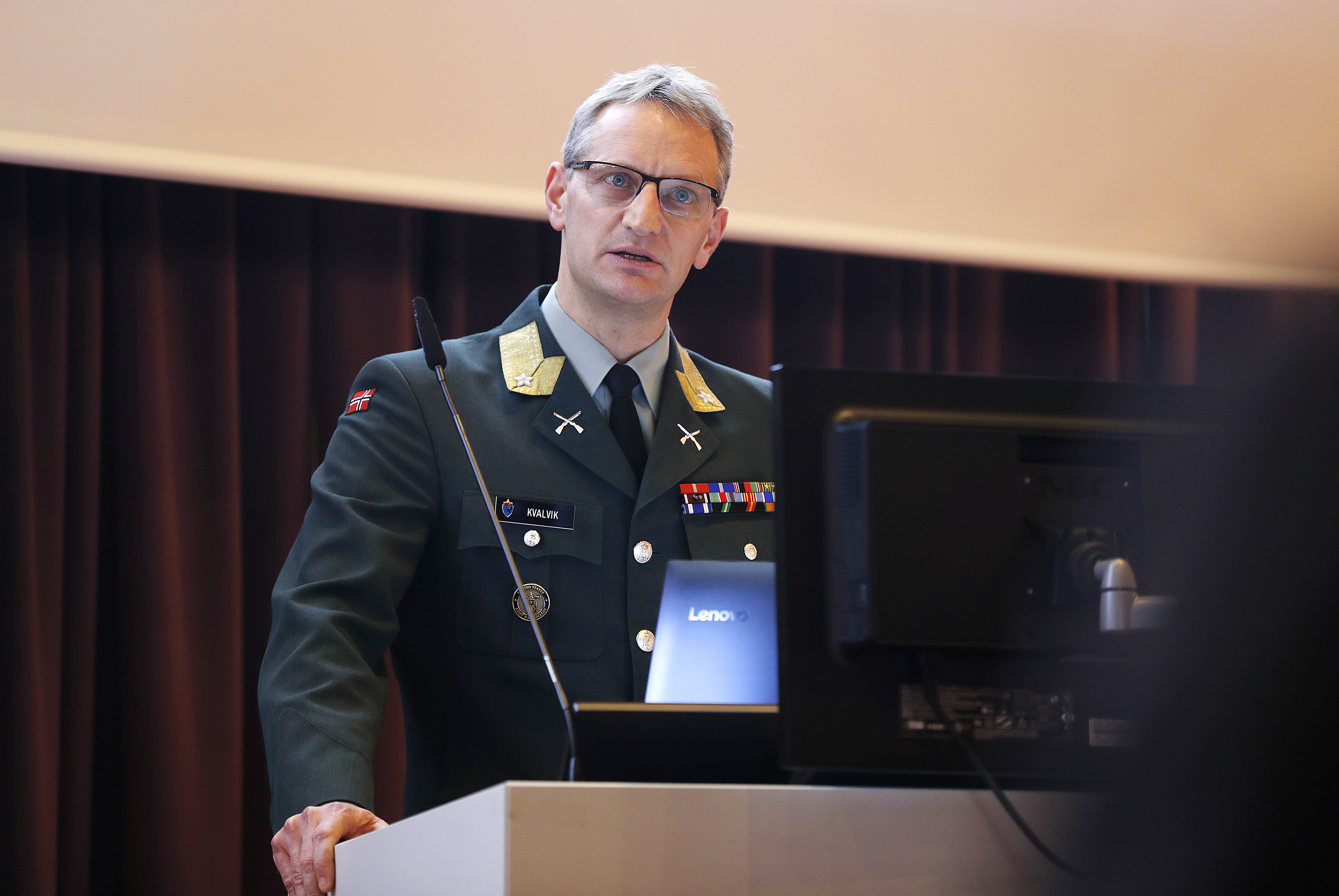 Øyvind Johan Kvalvik - Foto Torbjørn Kjosvold Forsvaret