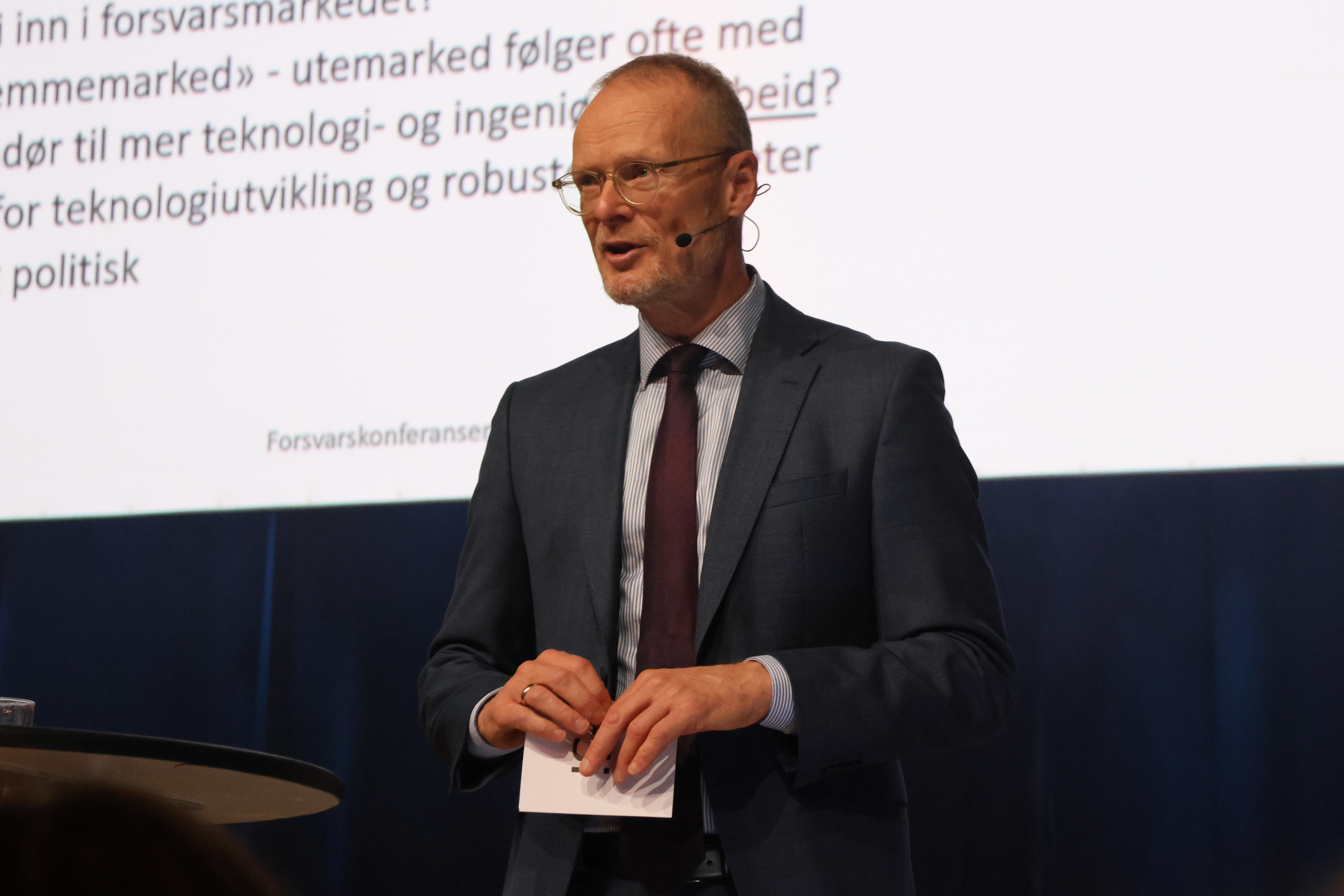 Torleiv Opland Forsvarskonferansen 2025 Foto Lars Bugge Aarset Fremtidens Industri